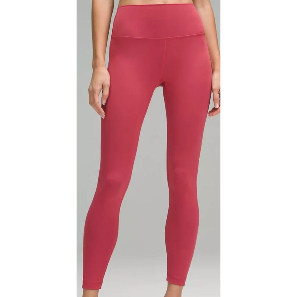 Lululemon Athletica Wunder Train High-Rise Tight Leggings 25" Vintage Rose 6